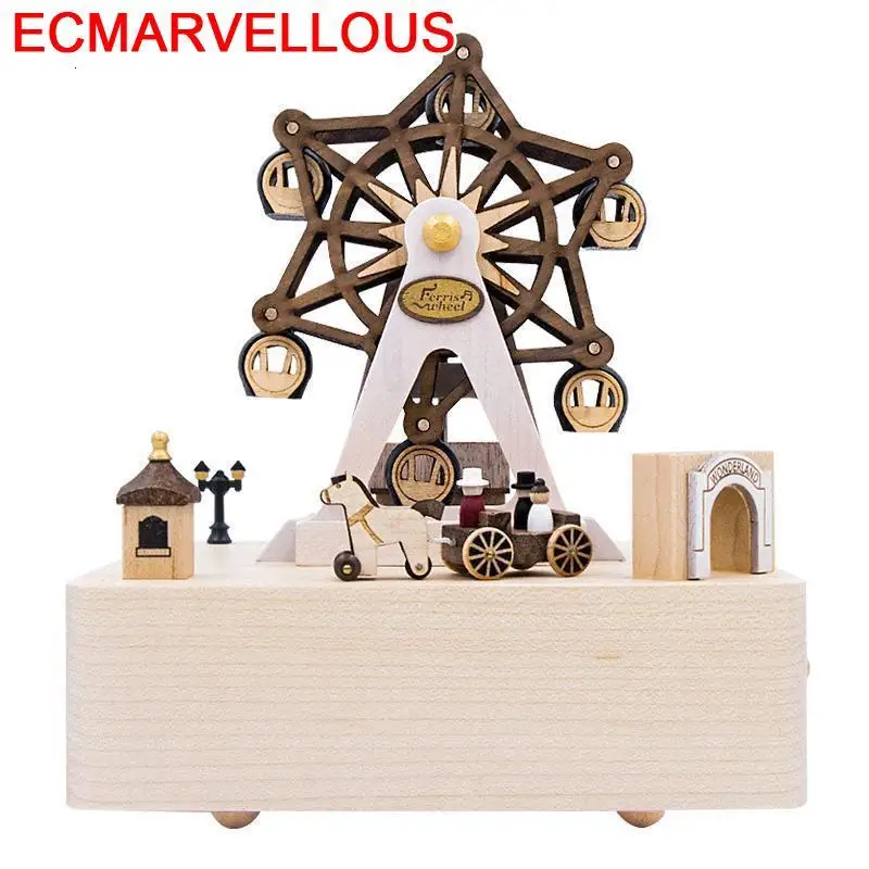 Musicale Madera подарок на день рождения для девушки балерины Caixa Note деревянная