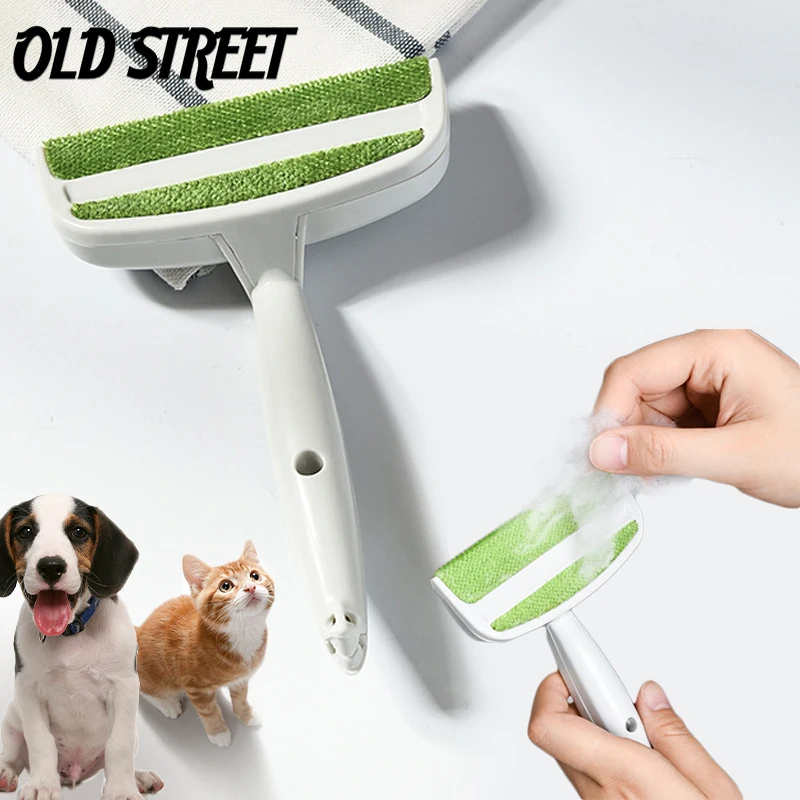 

Pet Hair Cleaning Brushes, Reusable Device, Dual Head Design, Dust Mop, Sofa Cleaners, Easy to Carry