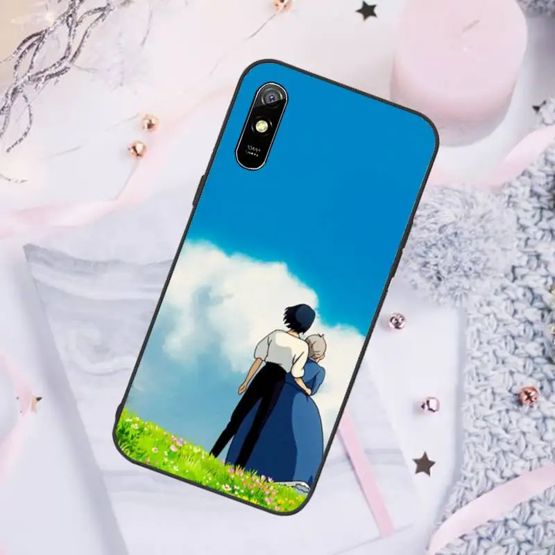 

Howls Moving Castle Phone Cases For Xiaomi Mi Redmi Note 7 8 9 pro 8T 9T 9S 9A 10 Lite pro