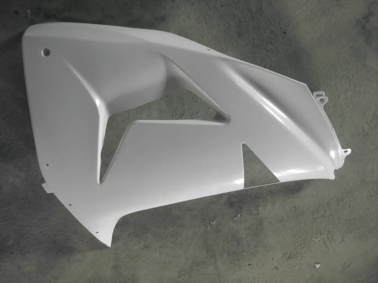 

Unpainted Left Right upon Side Cover Panlel Fit For Kawasaki Ninja ZX10R ZX-10R ZX1000 2006 2007