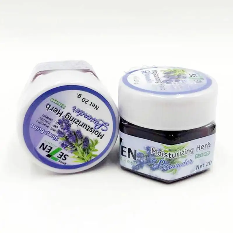 

1pcs Thai lavender cream Ointment Headache Dizziness Toothache Mosquito Bites Antipruritic Essential Balm Cream 20ml