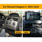 Головное устройство для Renault Megane 2, 2008, 2009, 2010, Android 10, стерео, 2 Din, автомобильное радио, навигация, GPS, Bt плеер, 9-дюймовый экран
