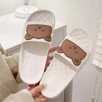 new slippers women summer smiling slippers indoor bathroom slipper soft anti slip home floor slides ladies summer shoes men