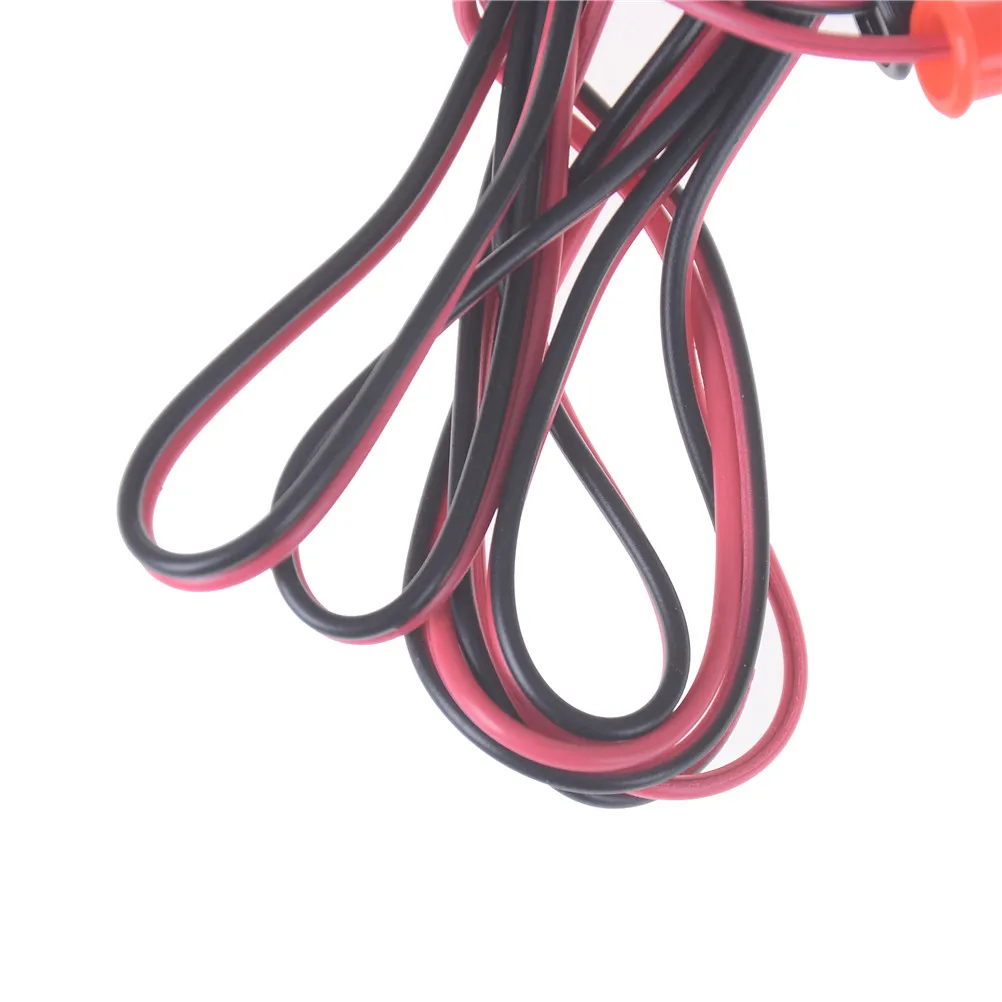 

4mm Multi Meter Tester Equipment Lantern Plug to Test Hook Clip Probe Test Leads Wire Cable for Digital Multimeter