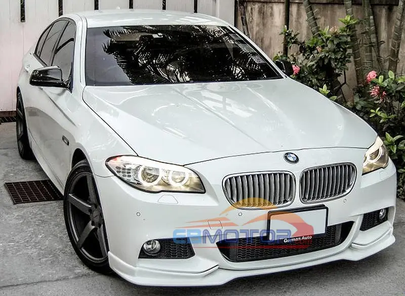 Роспись E Тип передний спойлер для BMW F10 F11 5 SERIES 528i 535i 550i короткое M Sport бампер 2011 +