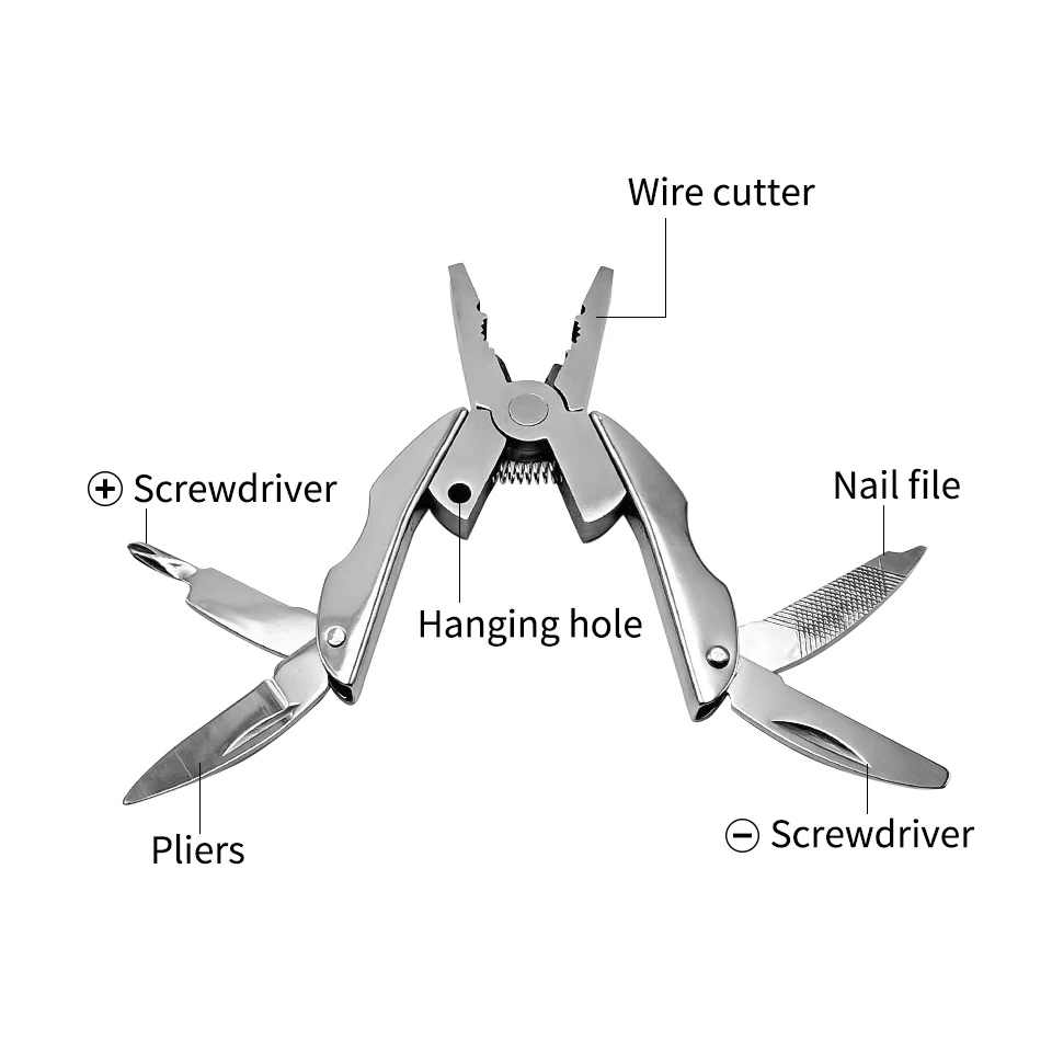Geoeon миниатюрные Мультитулы уличные плоскогубцы портативные складные