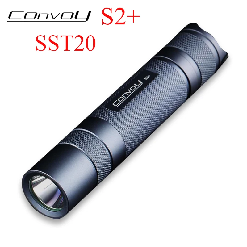 Convoy S2 + Luminus SST20 светодиодный светильник для вспышки 7135 Biscotti прошивка Фонарь