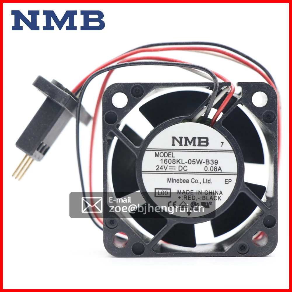 

NMB Original 1608KL-05W-B39 24V 0.07A Axial Servo Amplifier Compact Cooling Fan For Fanuc CNC A90L-0001-0510 A90L-0001-0048