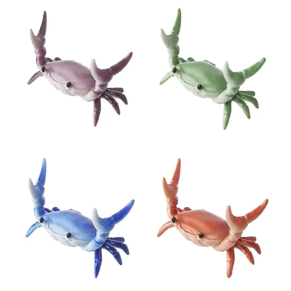 

Creative JapaneseCute Crab Pen Holder Weightlifting Gift Holder Rack Stand Phone Crabs Penholder Bracket Storage Stationery N3F5
