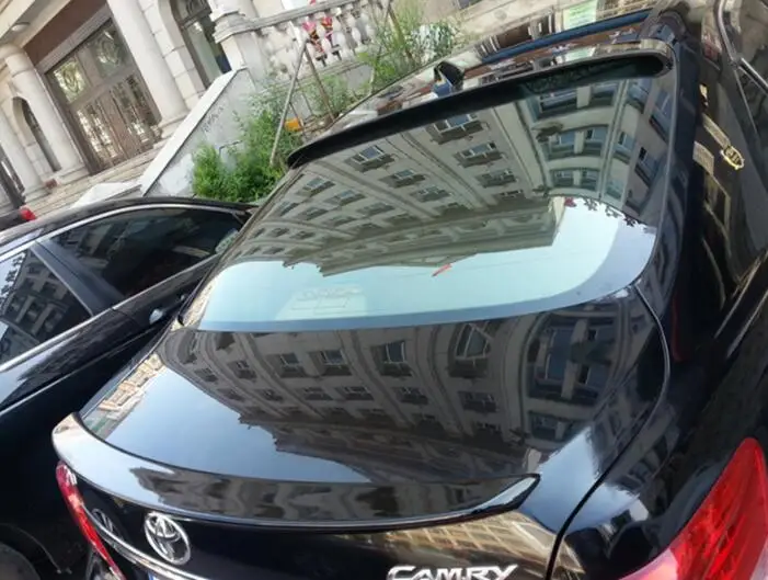 Спойлер на крышу для Camry 2007-2011 Toyota спойлер из АБС-пластика цветной задний