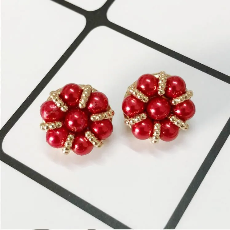 2 шт 25 мм со снежинками и большими кнопками с искусственным жемчугом декоративные