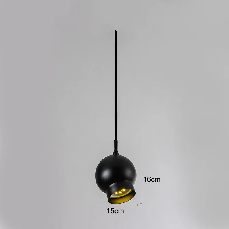 

Retro Industrial Lamp The Bar LED Pendant Lights Minimalist Dining Room Lighting Light Fixtures Loft Pendant Hanging Lamp