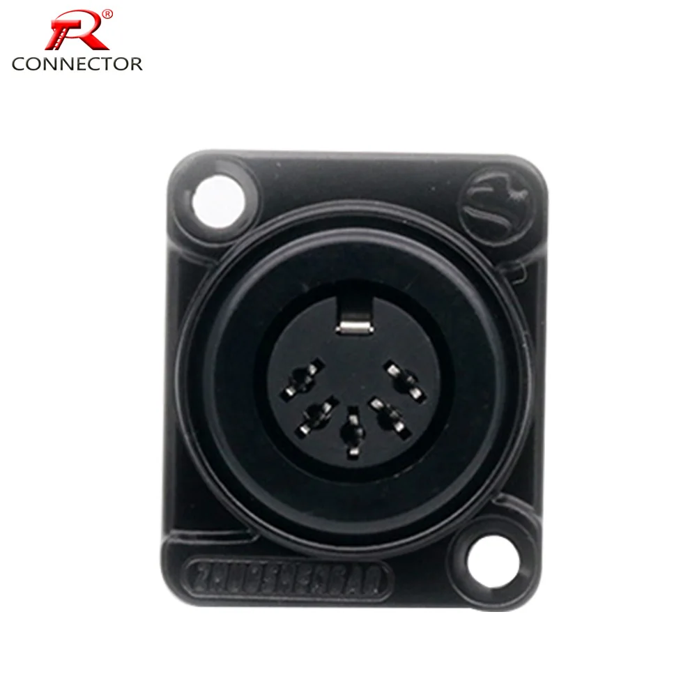 1 шт. D образный разъем для пайки 5 контактов|Соединители| |