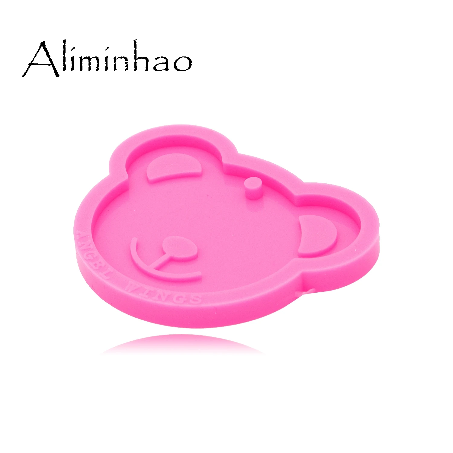 DY0392 формы в виде головы медведя форма для брелоков из силикона и эпоксидной смолы