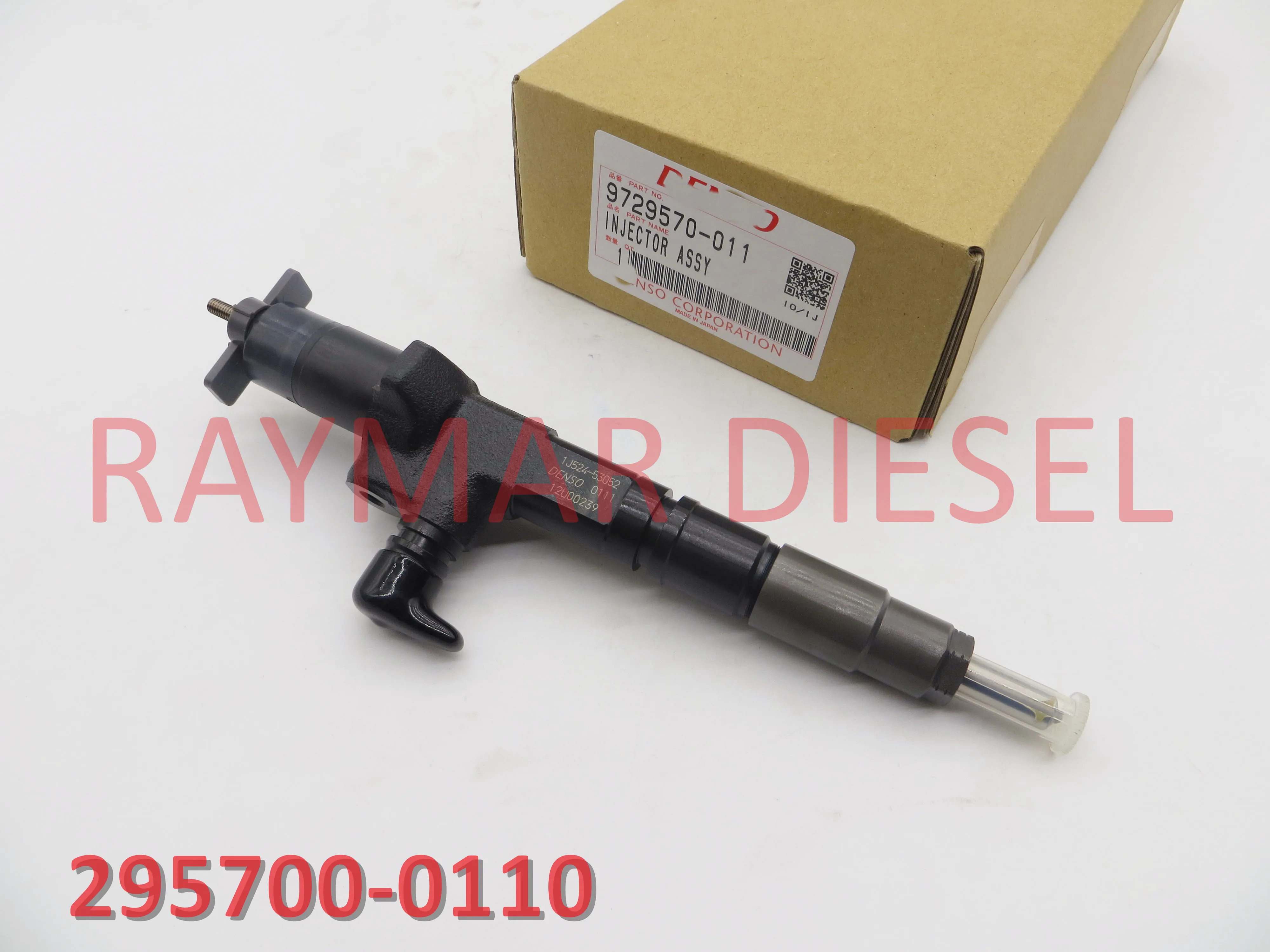 

Подлинный дизельный инжектор общей топливной системы 295700-0110, 295700-0111, 1J524-53052 для двигателя KUBOTA