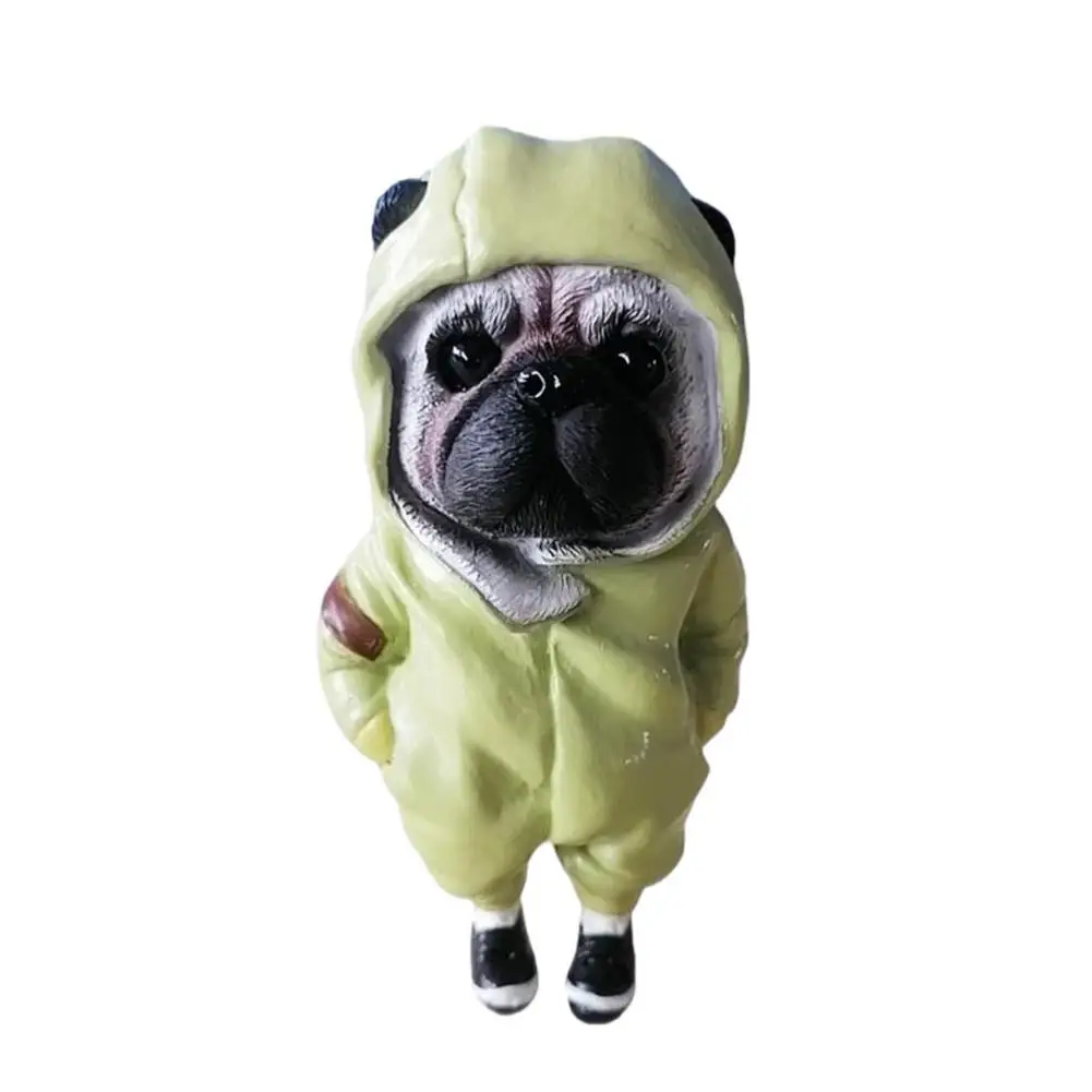 

Стоячий щенок, полимерная кукла, модная собака, полимерная кукла, крошечный щенок, скульптура, украшения для рождества, украшения для дома Sp