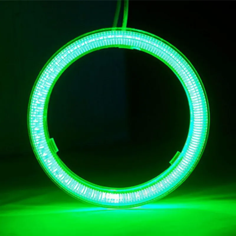 1 шт. автомобильные кольца с ореолом ангельские глаза COB светодиодные фары