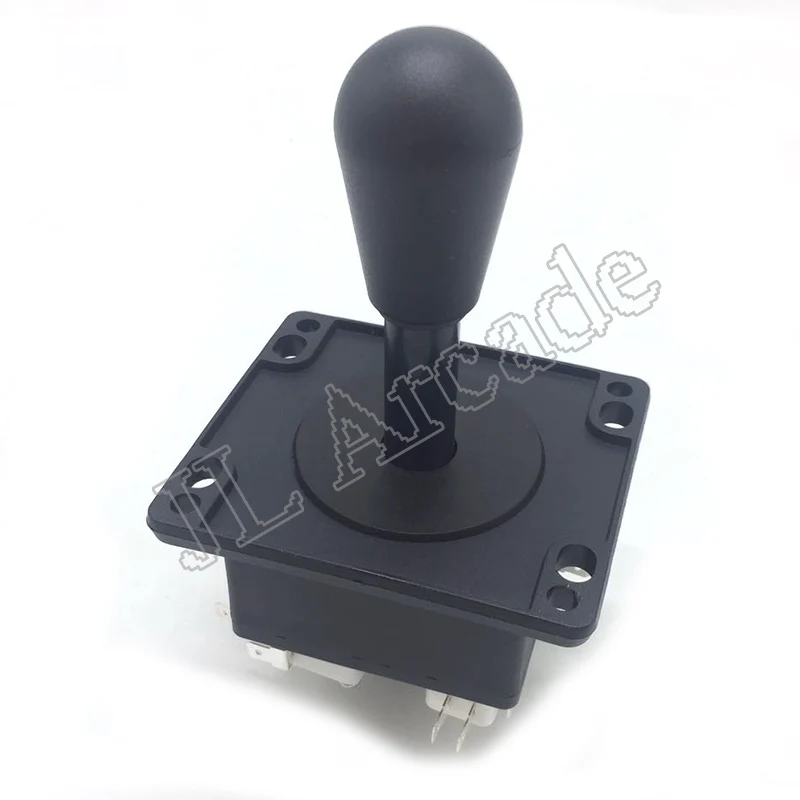 American Happ Style Arcade Joystick Precision 8 Way Competition Switchable Stick Elliptical Black Handle White Microswitches | Спорт и