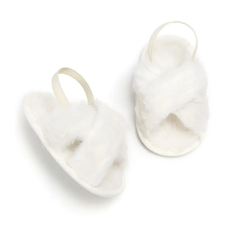 

Fashion Faux Fur Baby Shoes Autumn Winter Cute Infant Baby boys girls shoes soft sole indoor shoes Infant Crib Shoes 0-18M