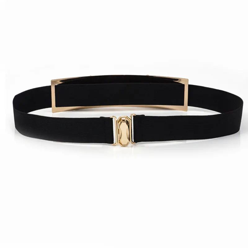 

Women's Belt Full Metal Bow Decoration Skinny Butterfly Leather Waist Belt for Slim and Narrow Dress J55
