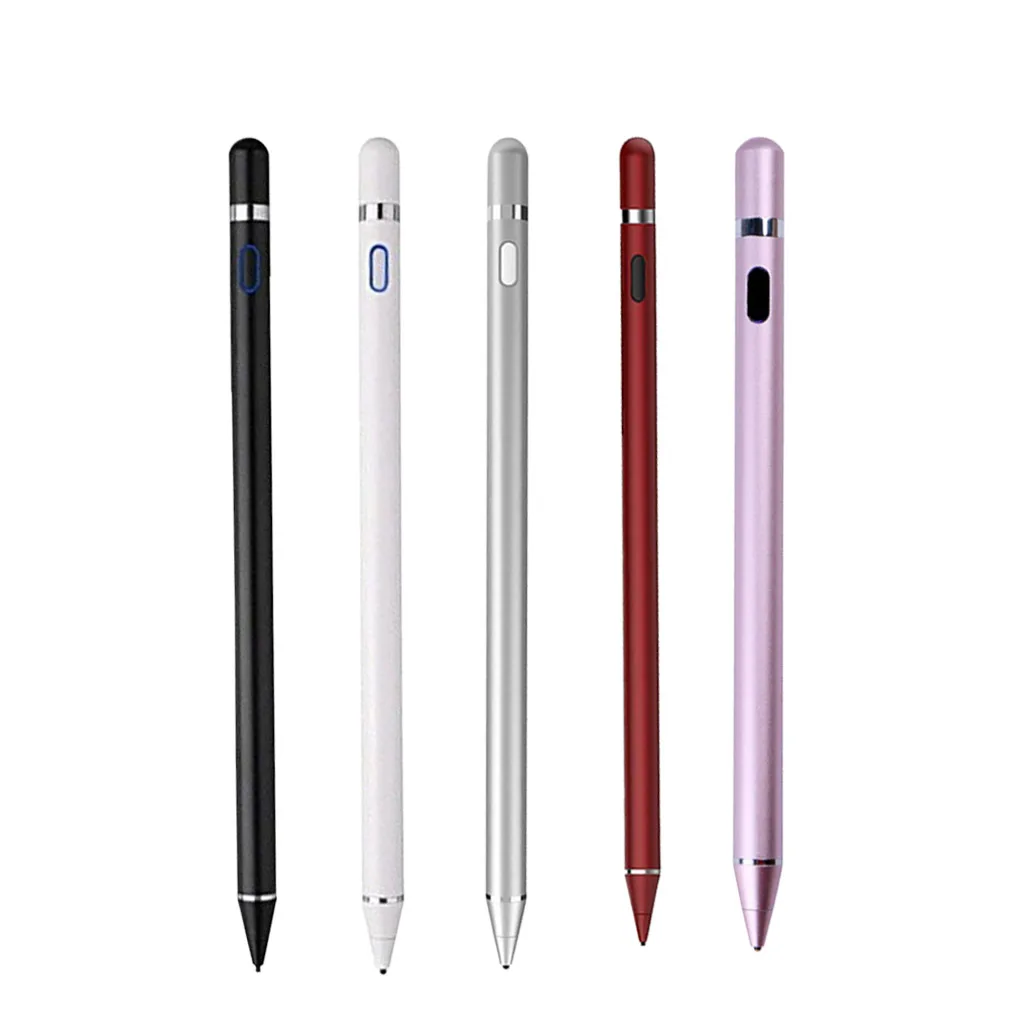 Universal Capacitive Active Stylus Touch Screen Pen Smart For IOS/Android iPad Phone Pencil Drawing Tablet Smartphone | Мобильные