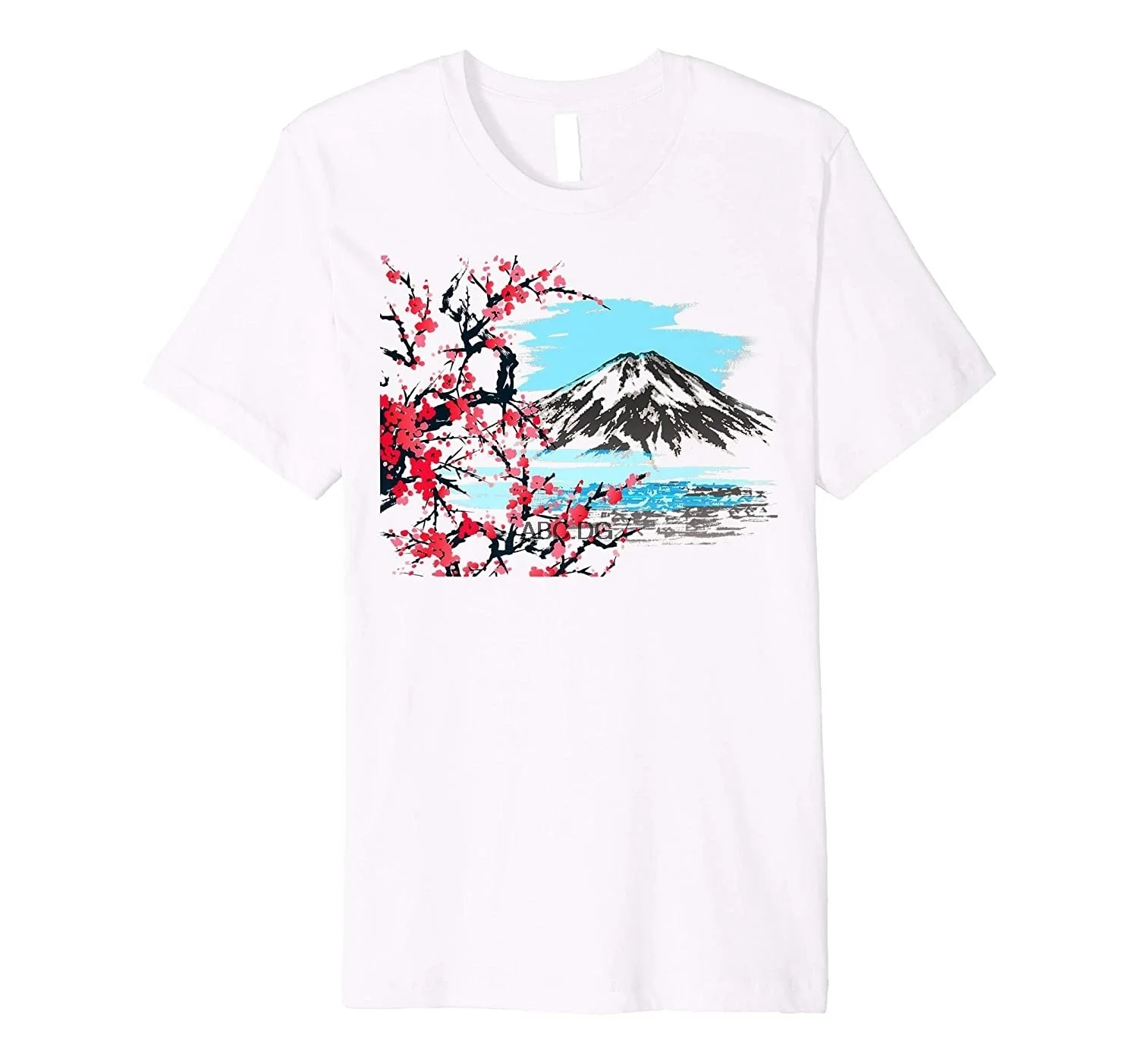 

Japanese Art Traditional Woodblock Art Design Premium T-Shirt