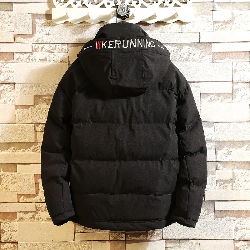 Зимние мужские парки с капюшоном новинка 2018 года толстая парка Мужская брендовая