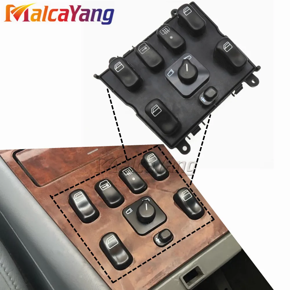 Основной переключатель регулятор стеклоподъемника для Mercedes Benz ML320 ML430 ML55 AMG ML500