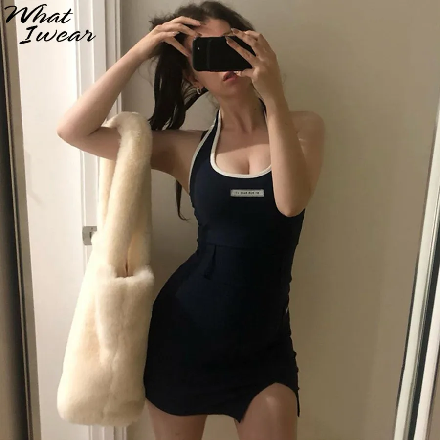 Женское хлопковое мини платье футляр пикантное эластичное облегающее хорошего