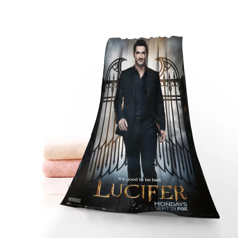 Custom Lucifer модное банное полотенце мочалка домашний текстиль дорожный для рук и