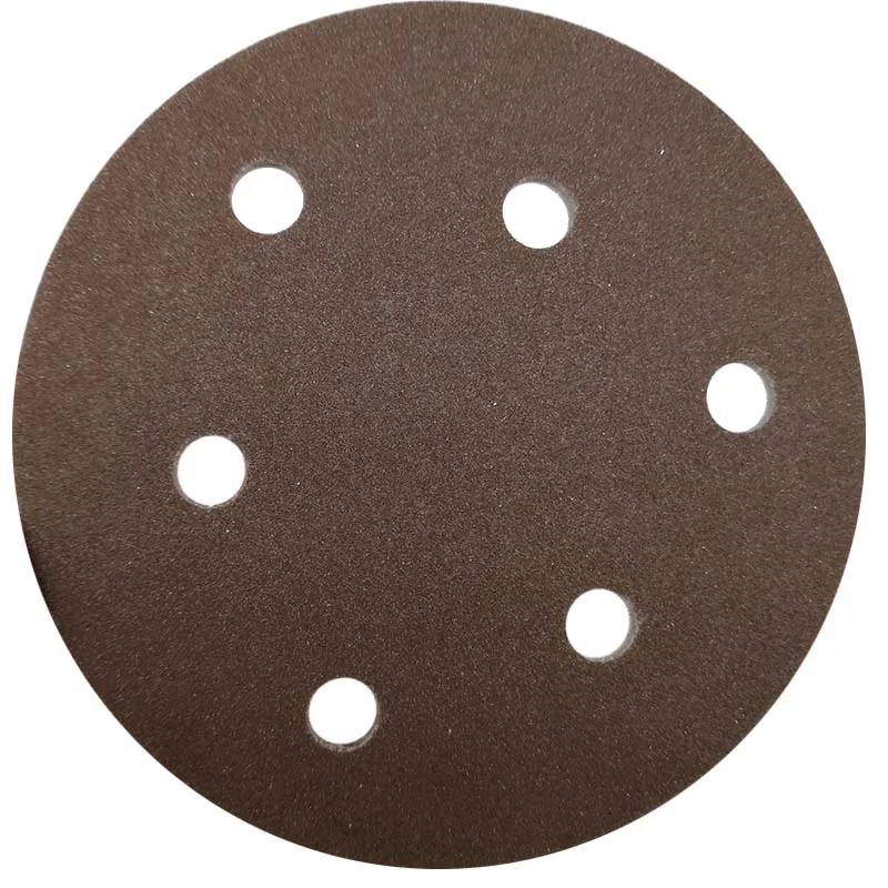 

5 Inch 125MM 6 Hole Flocking Sanding Sponge Sandpaper Discs Sheets Hook and Loop 300-2000 Grit for Superfine Polishing Grinding