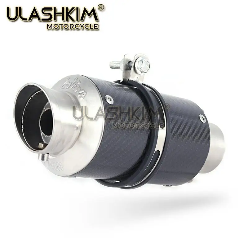 E-MARK Universal Motorcycle Scooter slip on Exhaust Muffle FOR Most | & Systems(Motorcycle)