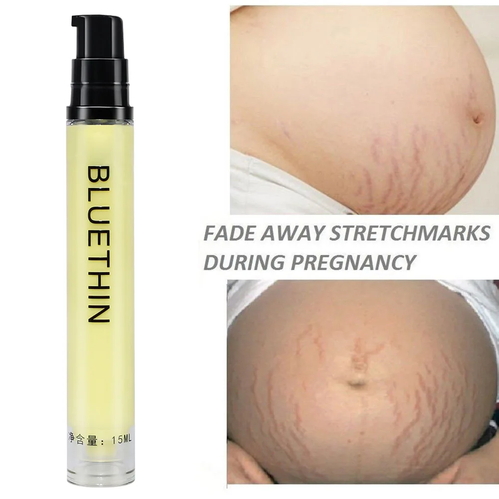 BLUETHIN 15 мл крем от шрамов для удаления беременности лечение растяжек уход