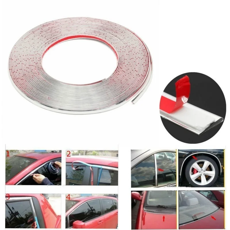 Декоративная полоса для автомобиля защитная наклейка 3 м/5 мм автомобильная