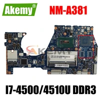 for lenovo yoga 3 14 yoga 3 1470 integration notebook motherboard btuu1 nm a381 with cpu i7 45004510u ddr3 100 fully tested