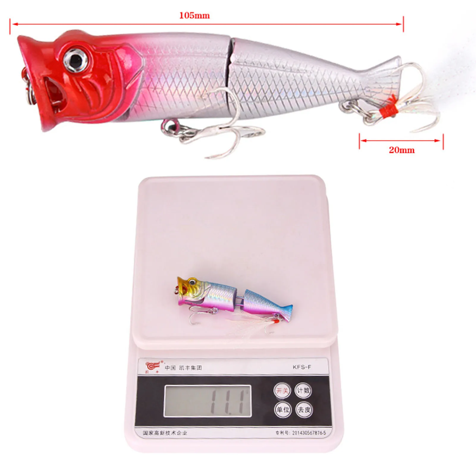 

10CM Wobbler Fishing Lure Rainbow Shiner Bait T Tail Bionic Soft Silicon Artificial Realistic Fishing Accessories
