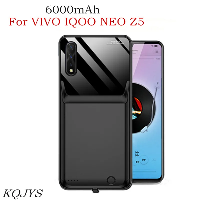 

KQJYS Portable Battery Charger Cases for VIVO IQOO NEO Z5 Battery Case External Power Bank Battery Charging Power Case