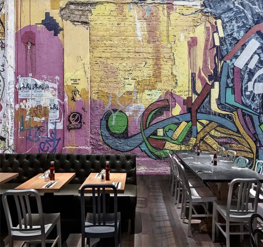 3d стерео модные геометрические линии деревянные кубики зерна ТВ фон стены