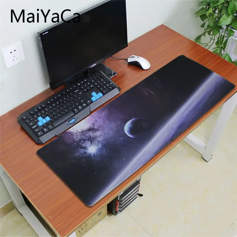 

MaiYaCa Planet Series Gamer Speed Mice Mousepad gaming mousepads Table Keyboard anime mouse pad gamer Speed Version desk mat