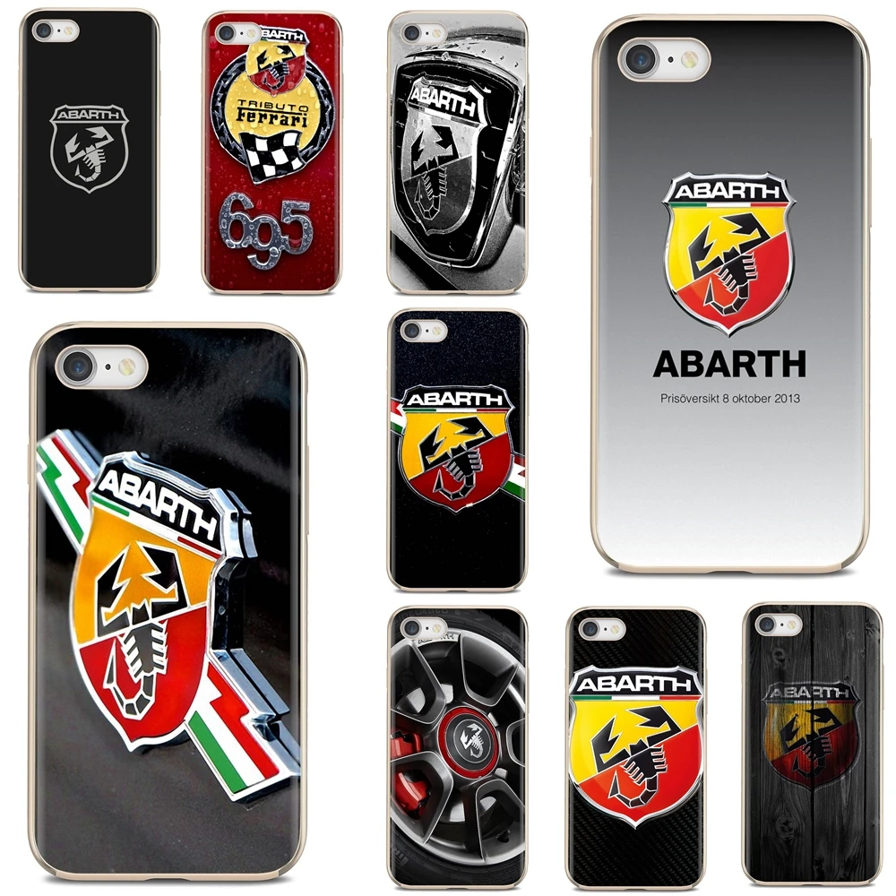 

Soft Case Cover For iPhone iPod Touch 11 12 Pro 4 4S 5 5S SE 5C 6 6S 7 8 X XR XS Plus Max 2020 For Sport Car ABARTH Logo