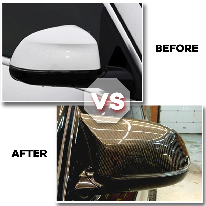 

2014-2020 1 Pair Replacement Carbon Mirror Cover For Bmw X5 G05 X6 G06 X3 G01 X4 G02 ABS Mirror Cover X5 F15 X6 F16 X3 F25 F26