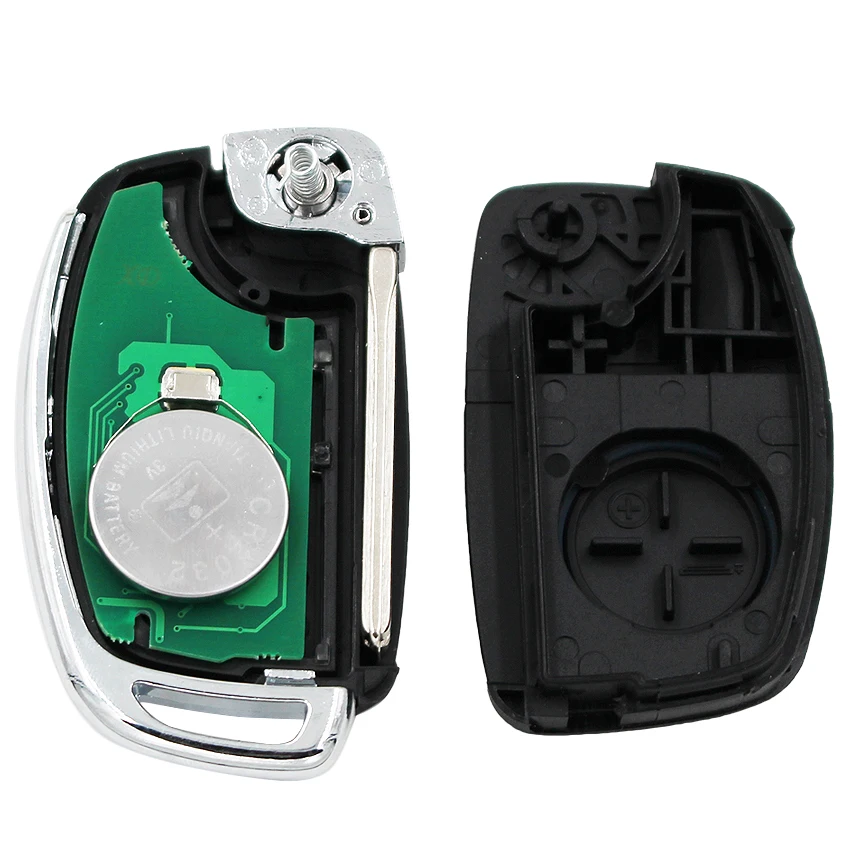 3 кнопки Floding Keyless ввод дистанционного ключа Fob 434 МГц ID46 чип для Hyundai New IX35 2013 2015|for