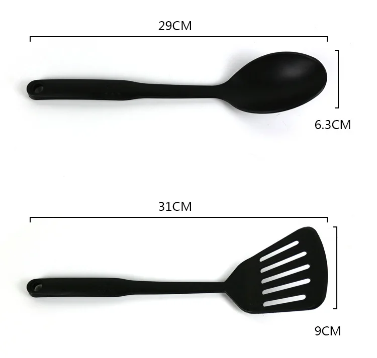 Набор кухонных принадлежностей 6 шт. антипригарные приборы для посудомоечной