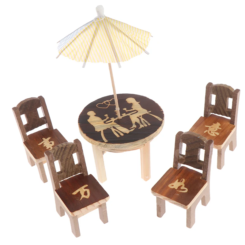 1 комплект игрушечной мебели подарок для детей настольный стул миниатюрное