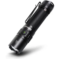 sofirn sp35 rechargeable led flashlight 21700 type c 2a sst40 2200lm torch 2 groups with ramping power indicator update atr