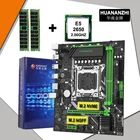 Материнская плата HUANANZHI X79 Micro-ATX CPU, комплект ОЗУ X79 LGA2011, материнская плата с процессором Xeon E5 2650 2,0 ГГц ОЗУ 8 Гб (2*4 Гб) DDR3 REG ECC