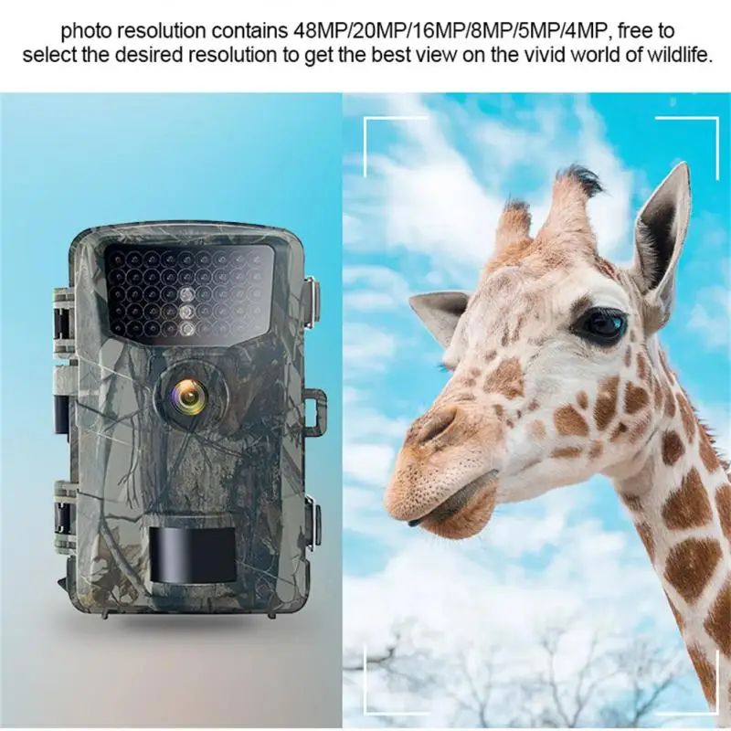 

Охотничья камера, наружная камера 0,7 s, ТРИГГЕРНАЯ, скоростная, для исследований, виллы, камера наблюдения с ночным видением, таймерная камер...