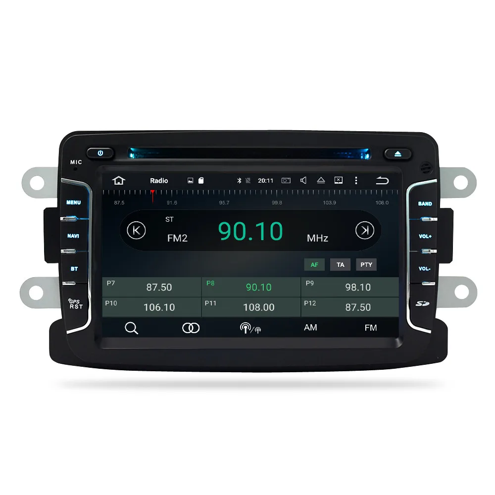 Android 9 0 автомобильный Радио dvd плеер для Renault Duster Sandero Dacia LADA Xray 2 Logan Авто Стерео