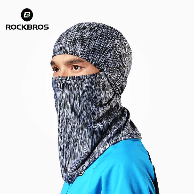 

Маска для лица велосипедная ROCKBROS, эластичная Пылезащитная дышащая ткань, растягивающийся головной убор, оборудование для велоспорта