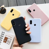 For Xiaomi Redmi Note Case Silicone Macaron Colors Candy For Redmi Note Pro Soft TPU Simple Black Casing Phone Back Cover